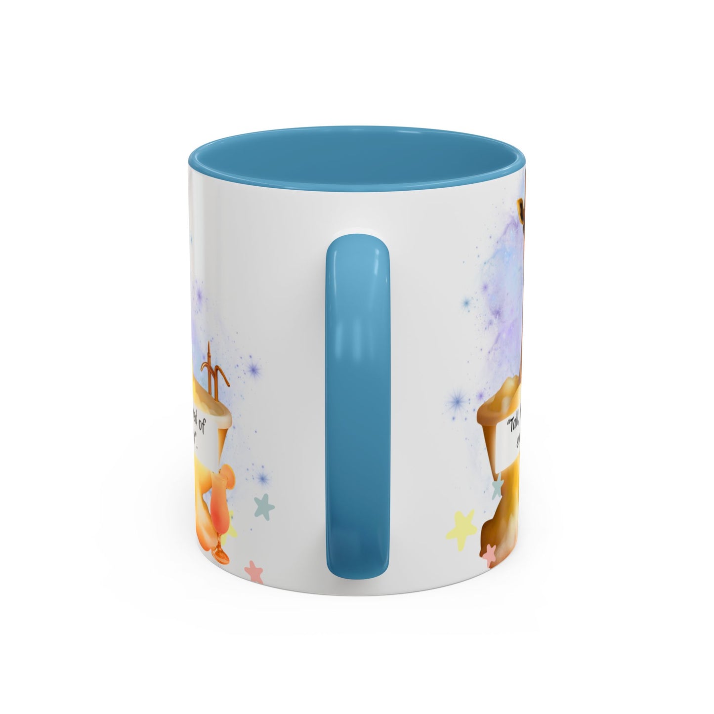 Giraffe Humour Accent Coffee Mug - Funny Gift, Quirky Kitchen Decor, Ideal for Birthdays, Christmas, Office