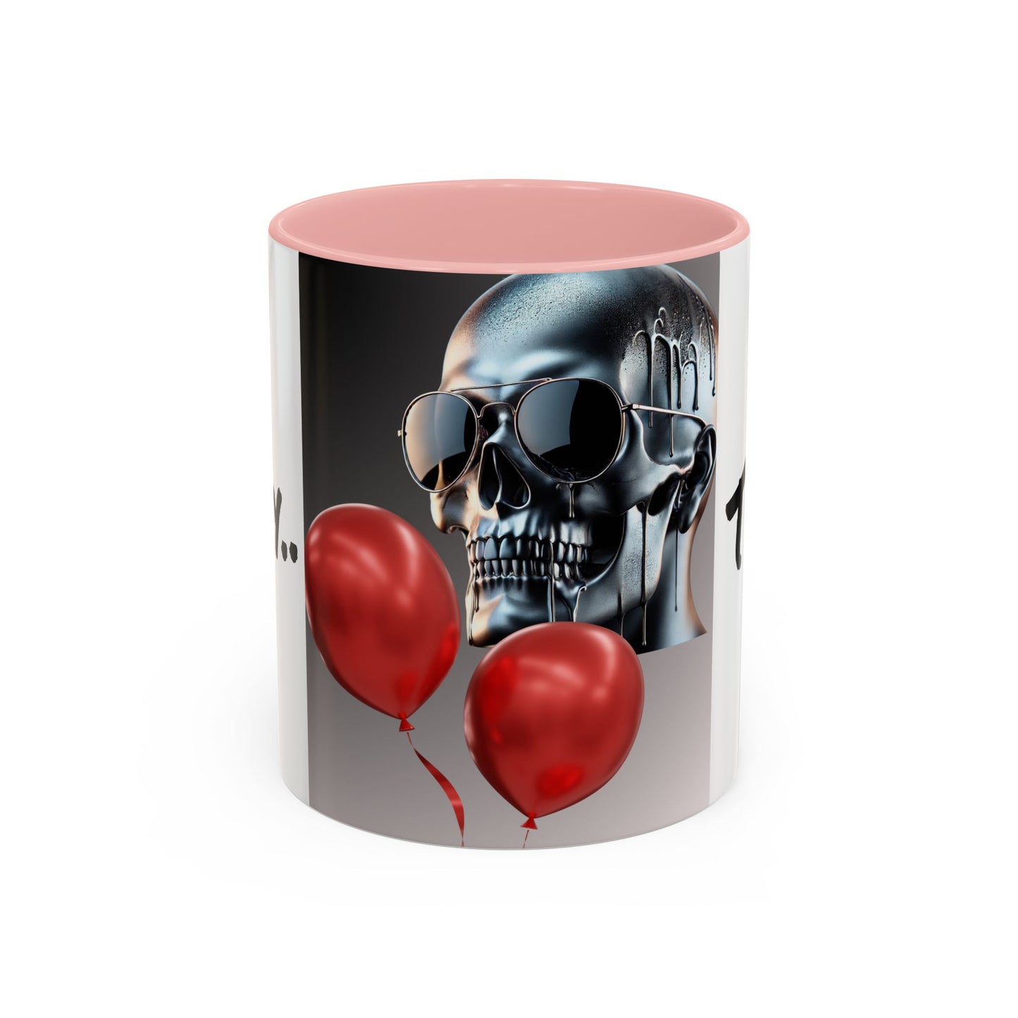 Skeleton Party Time Accent Coffee Mug (11, 15oz)