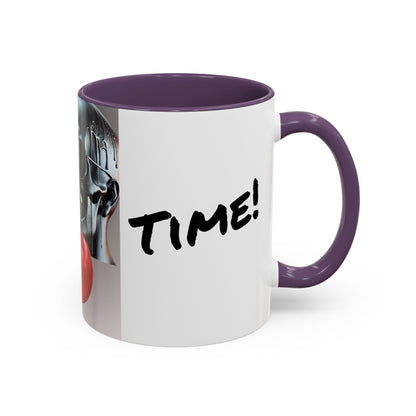 Skeleton Party Time Accent Coffee Mug (11, 15oz)