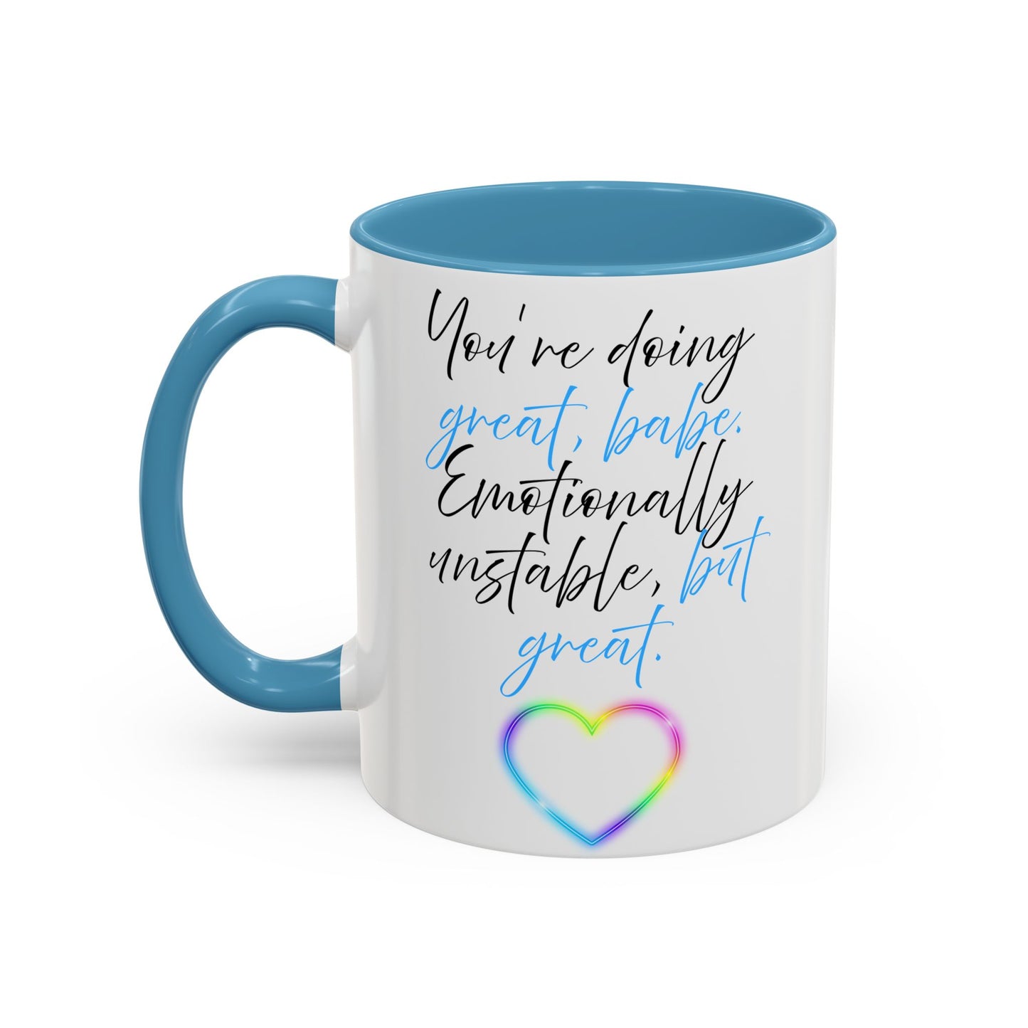 You're Doing Great Coffee Mug - Motivational Gift, Inspirational Mug, Self-Care Accessory, Office Decor, Unique Present