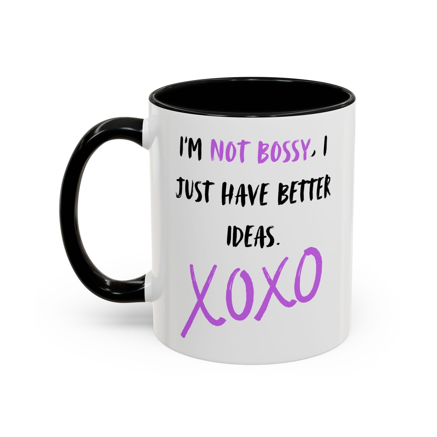 I'm not bossy Accent Coffee Mug (11, 15oz) - Motivational Ceramic Cup for Daily Inspiration, Perfect Gift for Friends, Cosy Vibes, Home & Office [...]