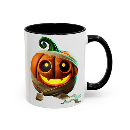 Mummy's Favourite.... Little Nightmare Pumpkin Accent Coffee Mug (11, 15oz)
