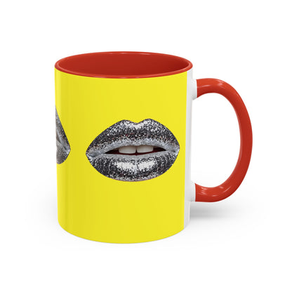 Electric Kiss Mug Accent Coffee Mug (11, 15oz)