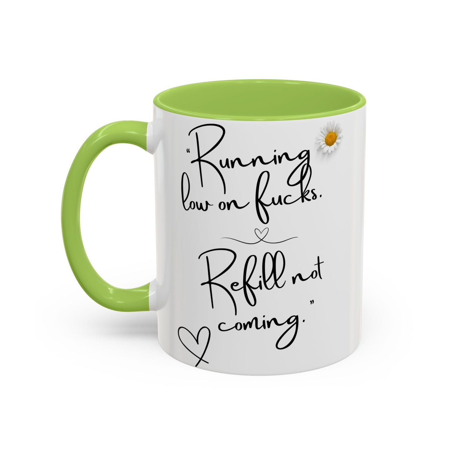 Running low on f**ks Sassy Coffee Mug, Funny Gift for Friends, Office Humour Cup, Birthday Present, Quirky Home Decor, Self-Care Coffee Mug