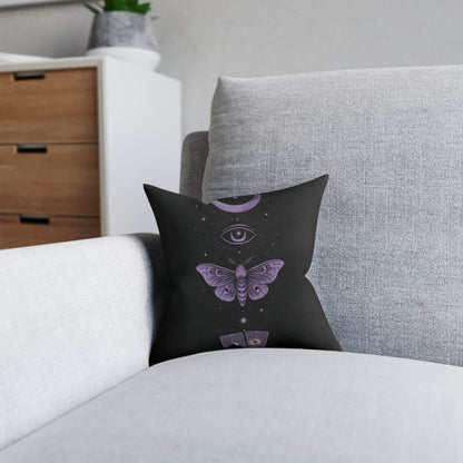 Mystical Square Cushion with Butterfly & Crescent Moon Design, Boho Decor, Witchy Home Accent, Astrology Gift, Cosy Vibes, Unique Throw [...]