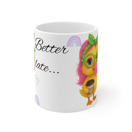 Cute Coffee Mug with Duck Design, Adorable Gift for Animal Lovers, Birthday or Just Because!