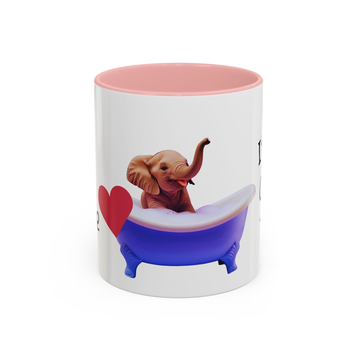 It's Chill Time Elephant Bath Accent Coffee Mug (11, 15oz)