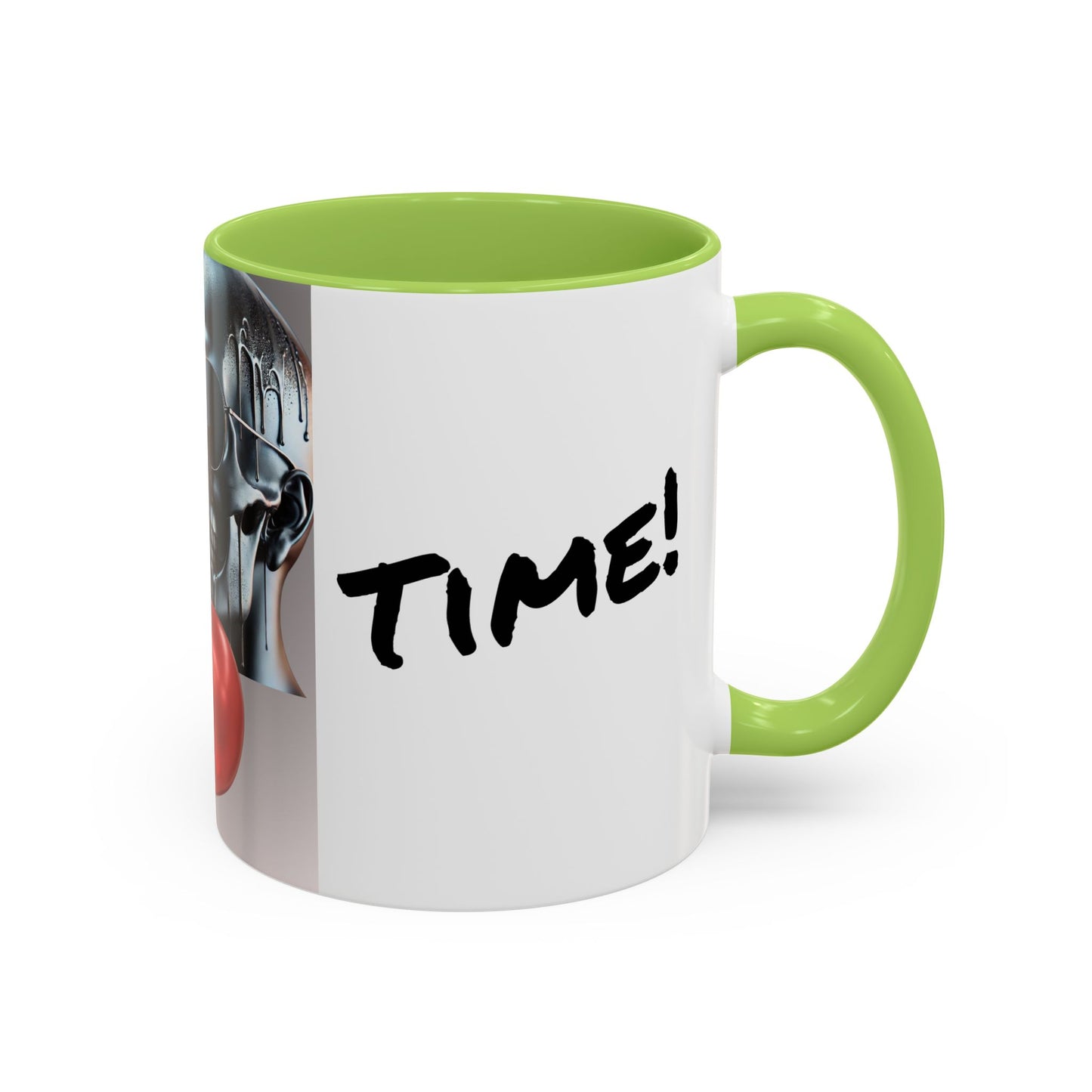Skeleton Party Time Accent Coffee Mug (11, 15oz)