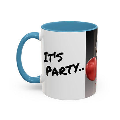 Skeleton Party Time Accent Coffee Mug (11, 15oz)
