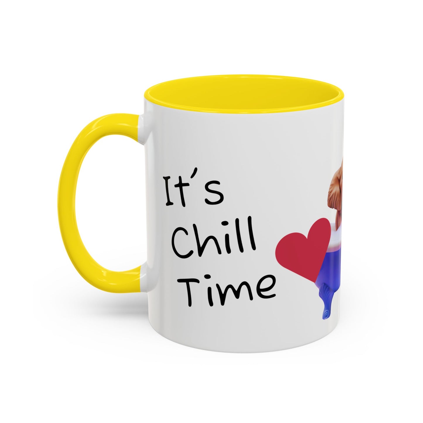 It's Chill Time Elephant Bath Accent Coffee Mug (11, 15oz)