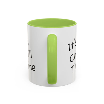 It's Chill Time Elephant Bath Accent Coffee Mug (11, 15oz)