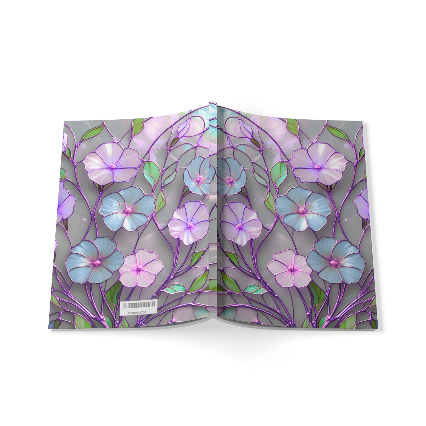 Floral Softcover Notebook - A5 Journal, Stationery Gift, Floral Design Diary, Art Notebook for Writing, Eco-Friendly Notebook
