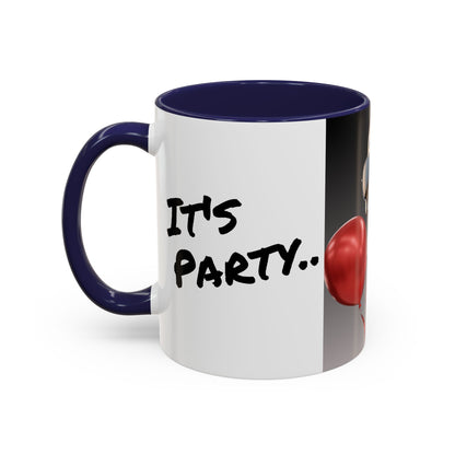 Skeleton Party Time Accent Coffee Mug (11, 15oz)