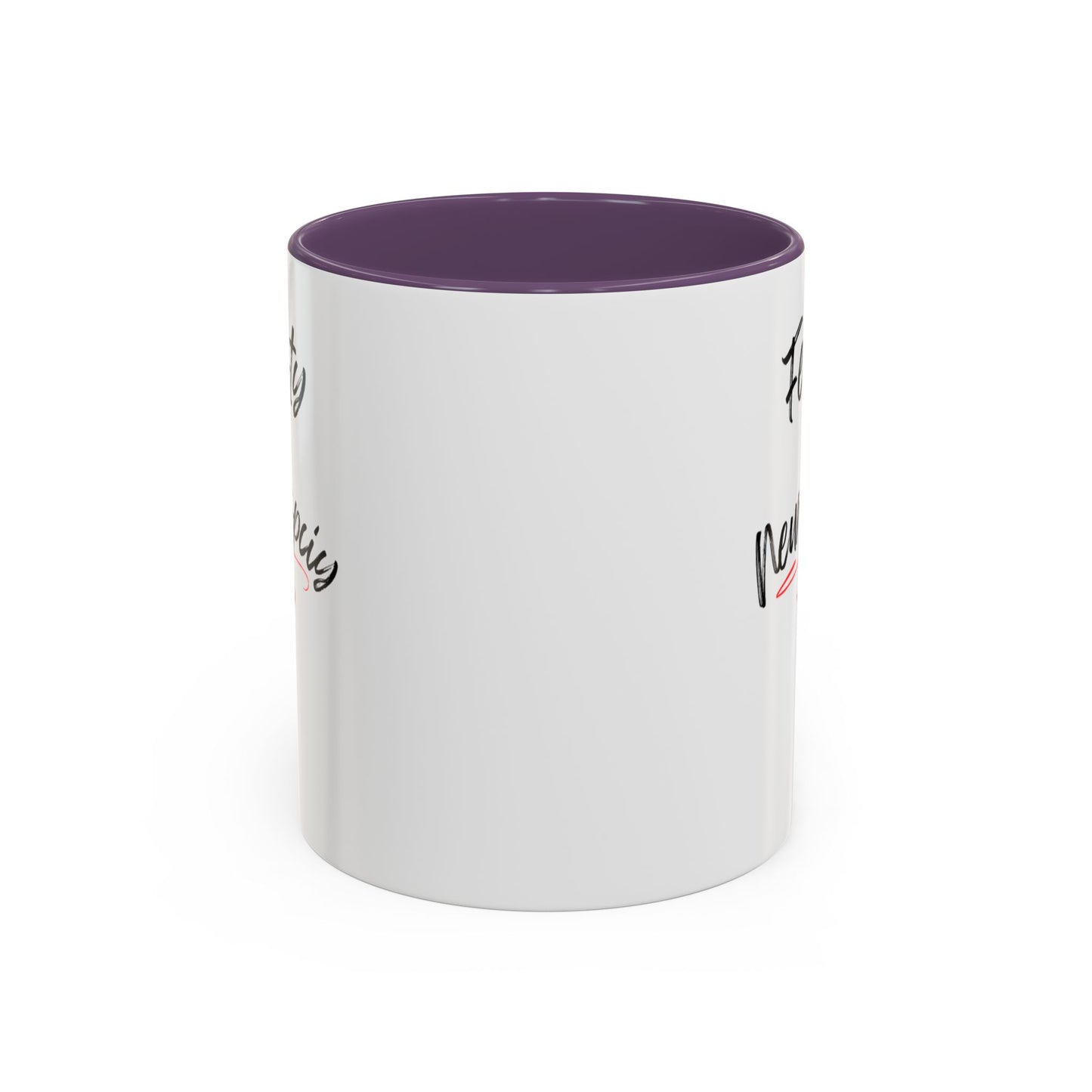 White Feisty And Neurospicy Accent Coffee Mug (11, 15oz)