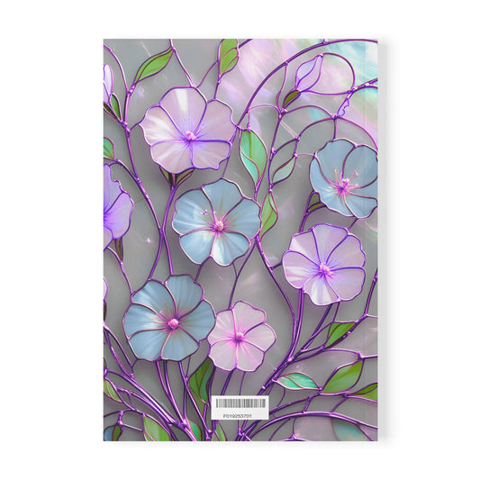 Floral Softcover Notebook - A5 Journal, Stationery Gift, Floral Design Diary, Art Notebook for Writing, Eco-Friendly Notebook