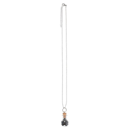 *Protection Potion Black Obsidian Crystal Chip Necklace (12/24)