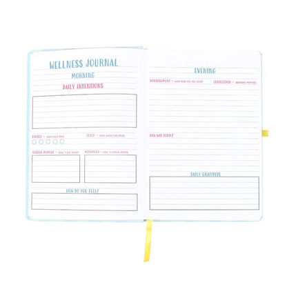 Be Kind to Your Mind A5 Wellness Journal with Citrine Pen