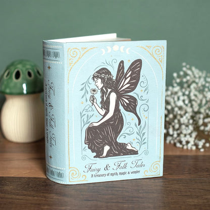 Fairy & Folk Tales Book Shaped Storage Box – Vintage Style