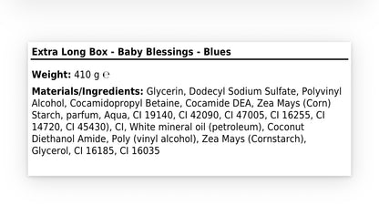 Extra Long Box - Baby Blessings - Blues
