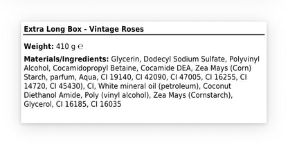 Vintage Roses Soap Flower Gift Box | Luxury Rose Bouquet