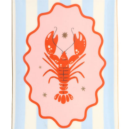 Striped Lobster Trinket Dish
