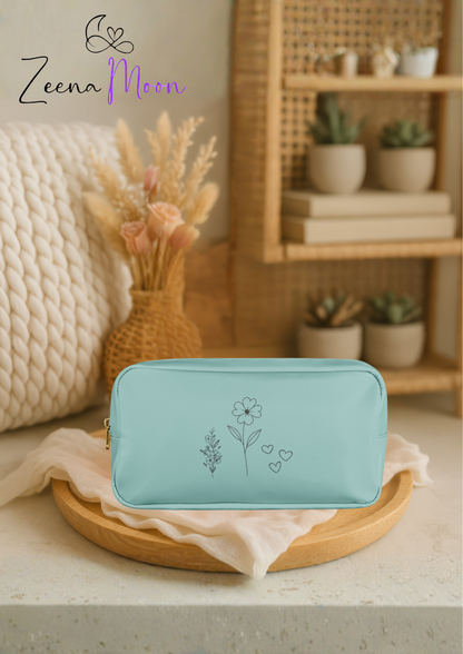 Minimalist Flower Make up Case