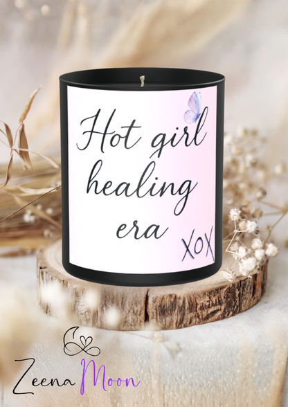 Hot Girl Healing Era 200g Black Candle ‘Dark Noir’