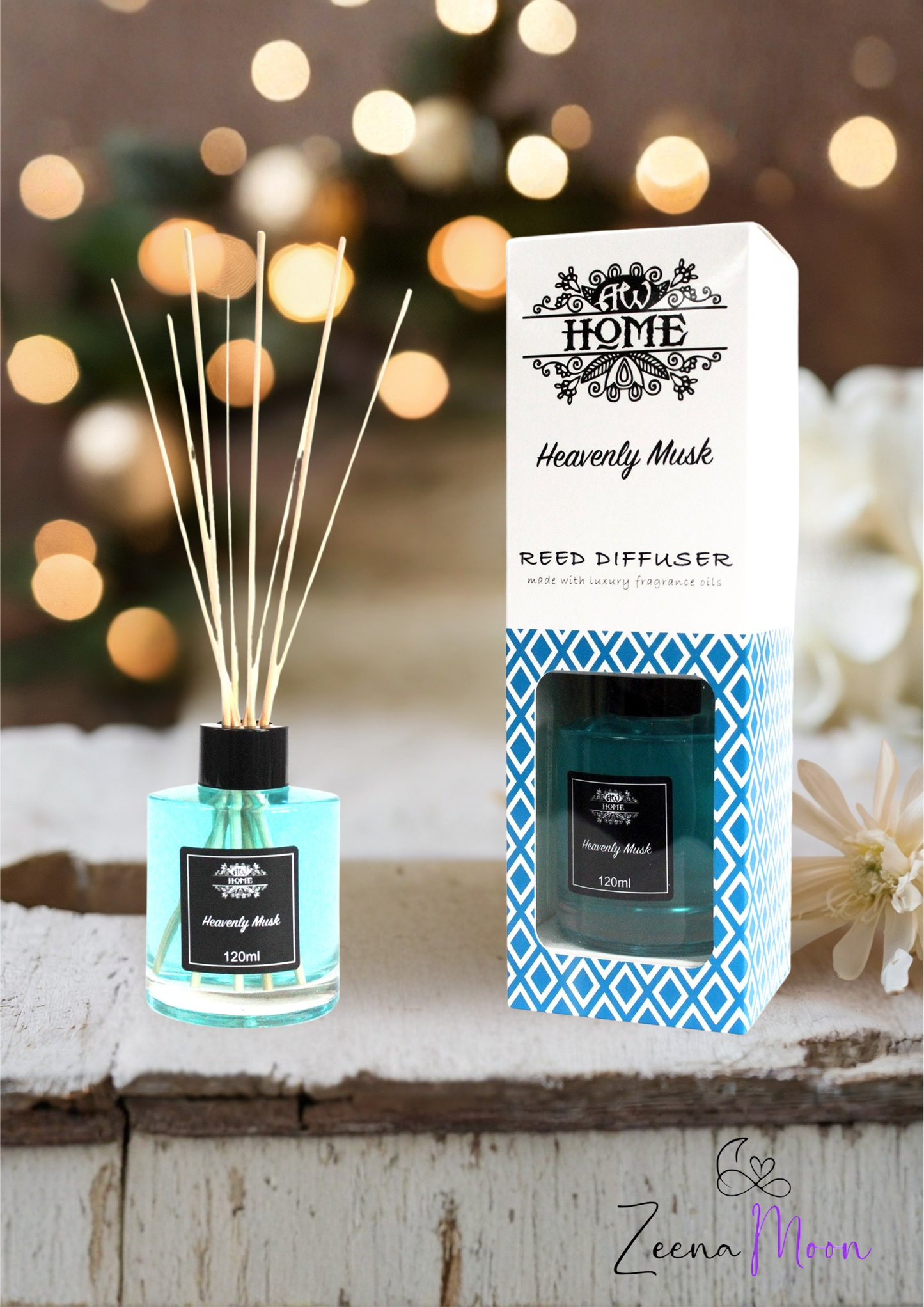 120ml Reed Diffuser -  Heavenly Musk