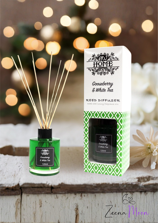 120ml Reed Diffuser -  Gooseberry & White Tea