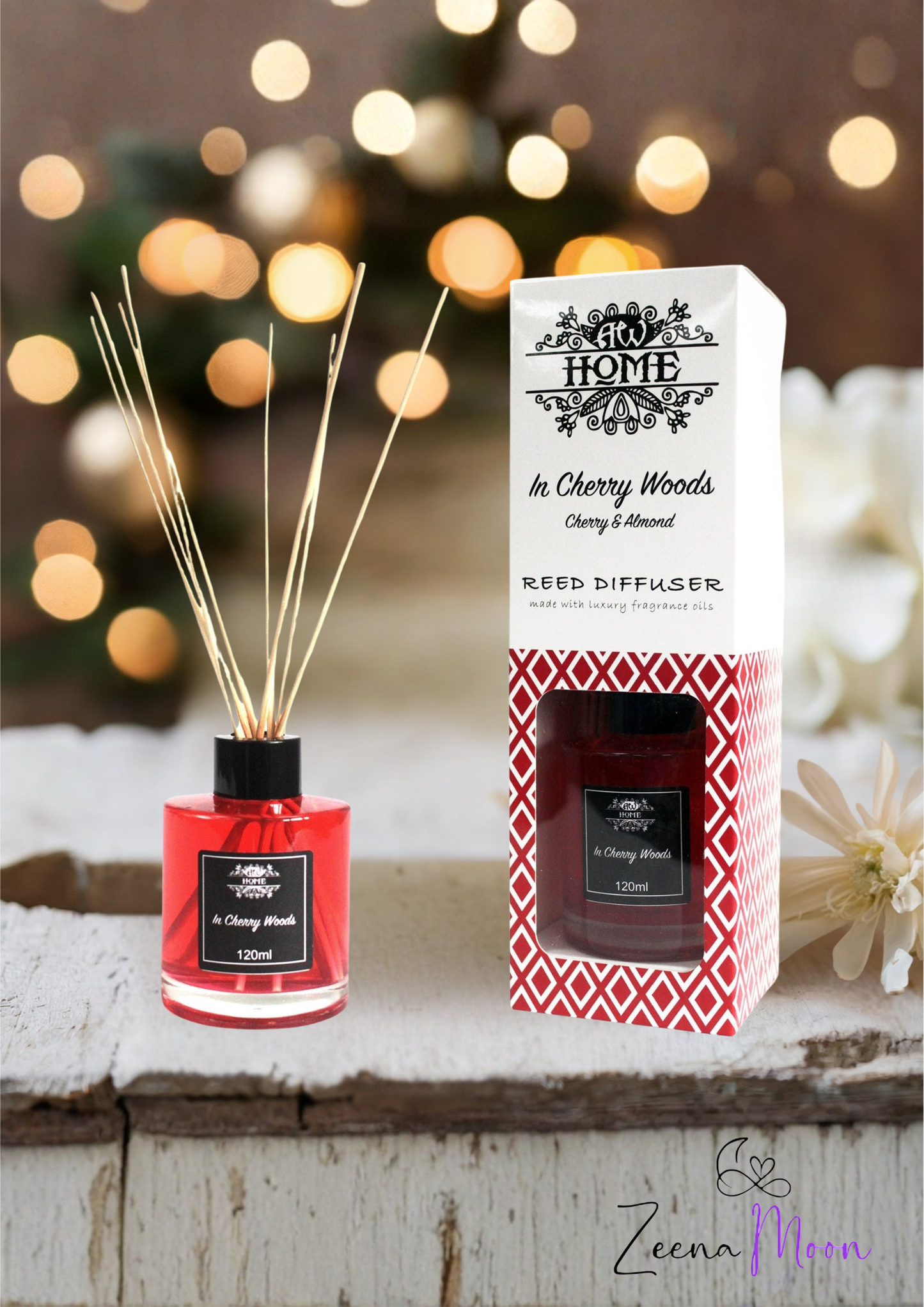 120ml Reed Diffuser -  In Cherry Woods