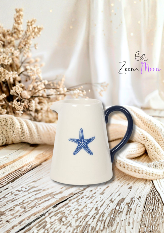 12cm Starfish Flower Jug