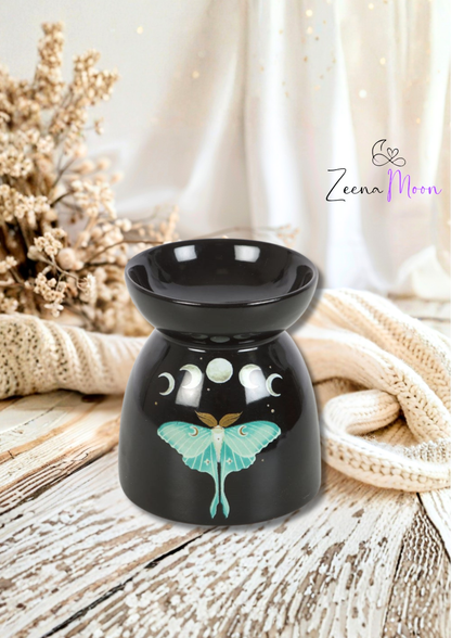 Luna Moth Oil Burner