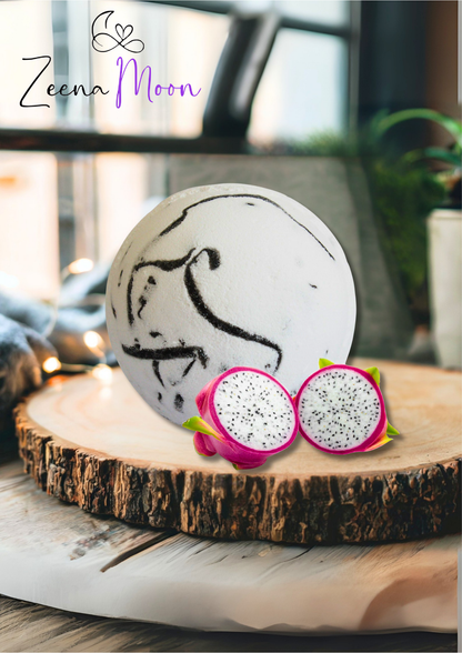 Tropical Paradise Coco Bath Bomb - Dragon Fruit