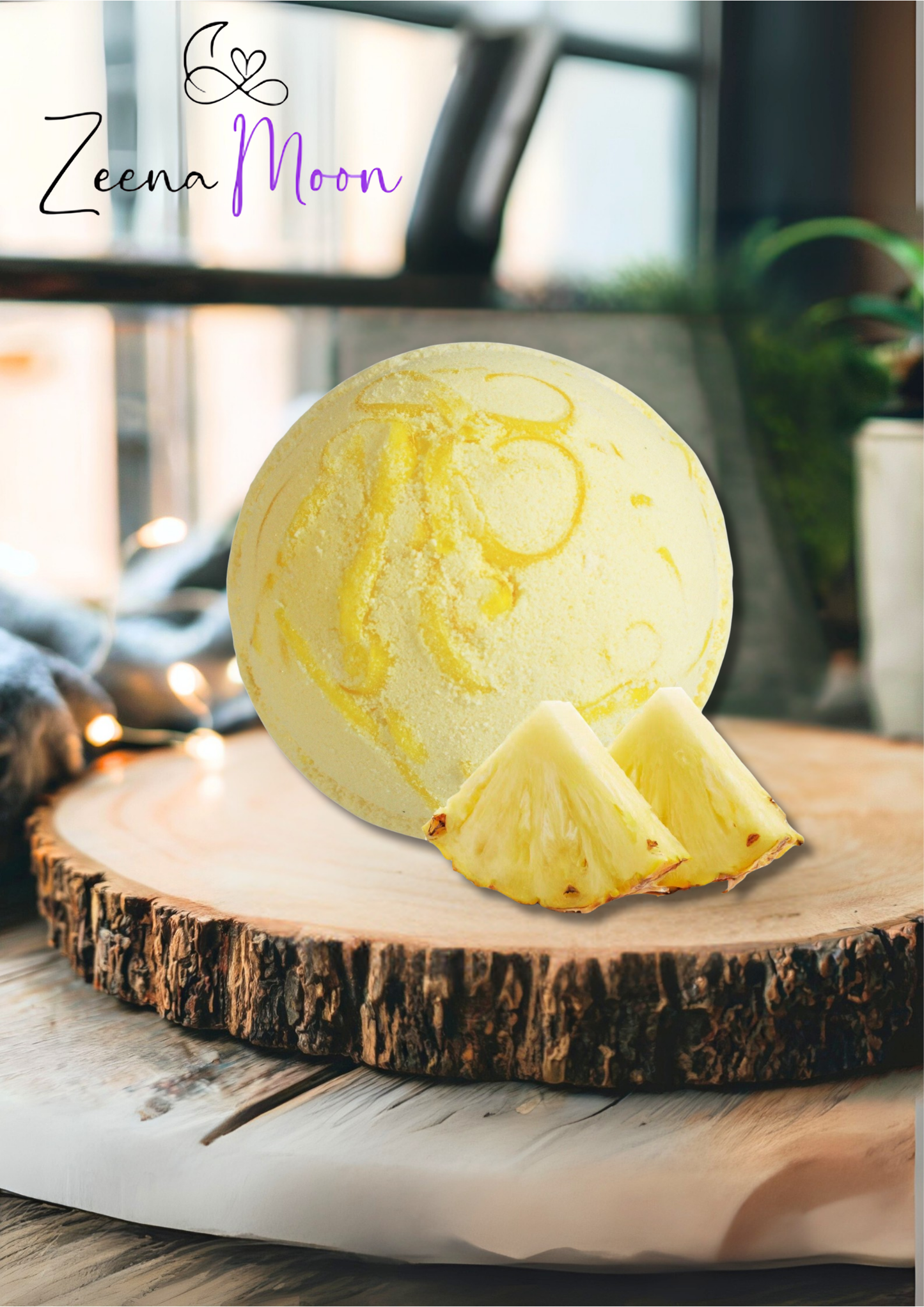 Tropical Paradise Coco Bath Bomb - Pineapple