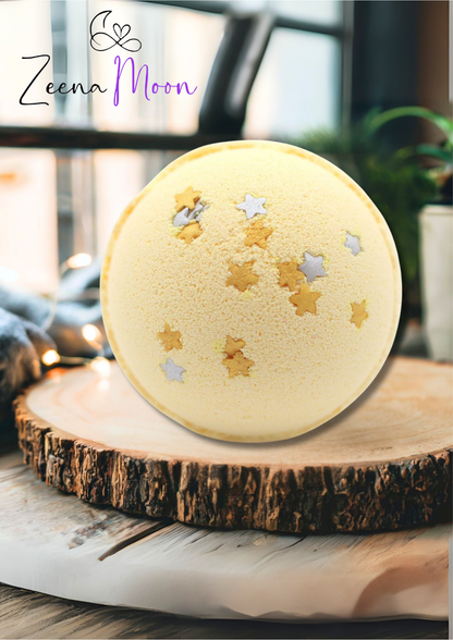 Christmas Star Bath Bomb - Marzipan