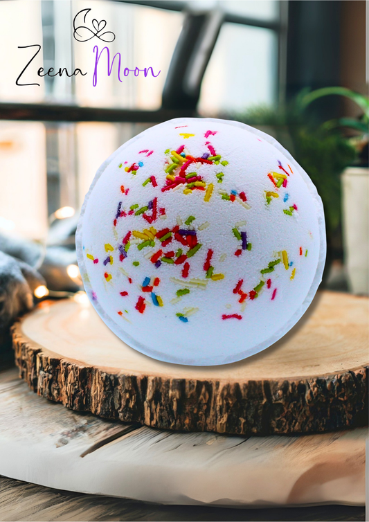 Rainbow Bath Bomb - Summer Peonies