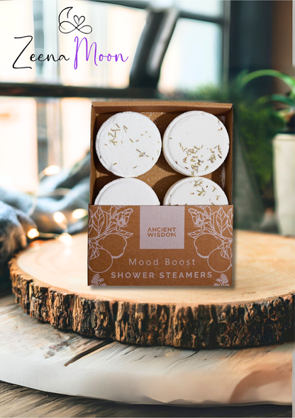 Zen Shower Steamers - Therapy Wellness Gift Set - Mood Boost