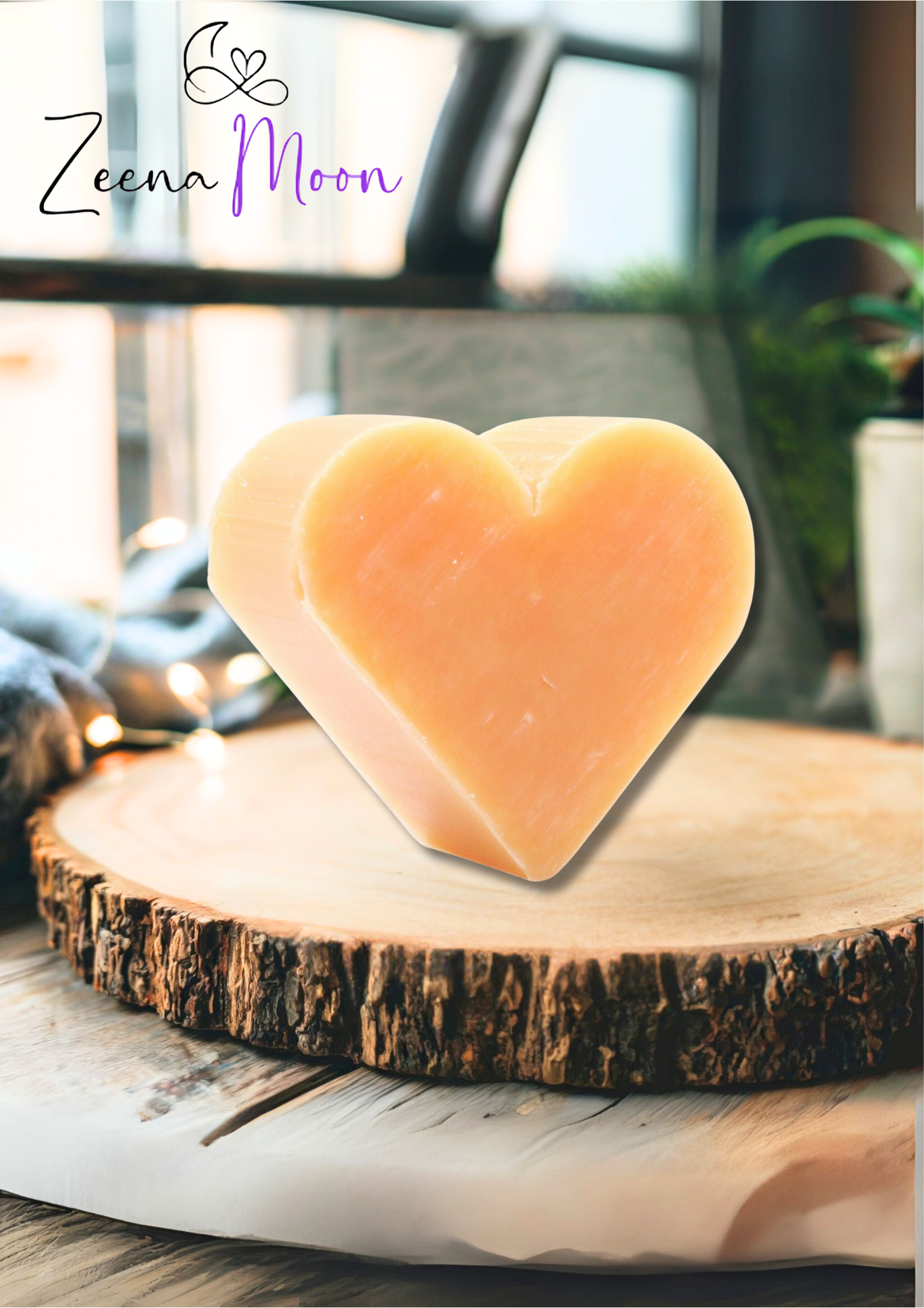 Heart Guest Soap - Orange & Warm Ginger