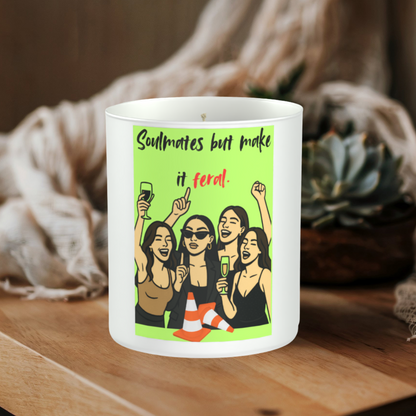 Soulmates But Make It Feral 200g White candle ‘Sandy Bay'