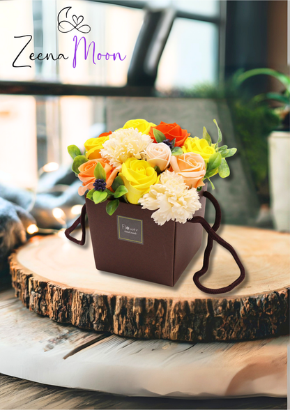 Soap Flower Bouquet - Spring Flowers