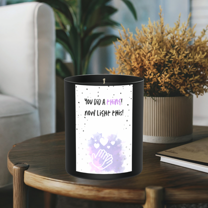 You Did A Thing 200g Black Candle ‘Dark Noir’
