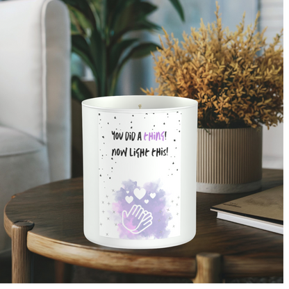 You Did A Thing 200g White candle ‘Sandy Bay'