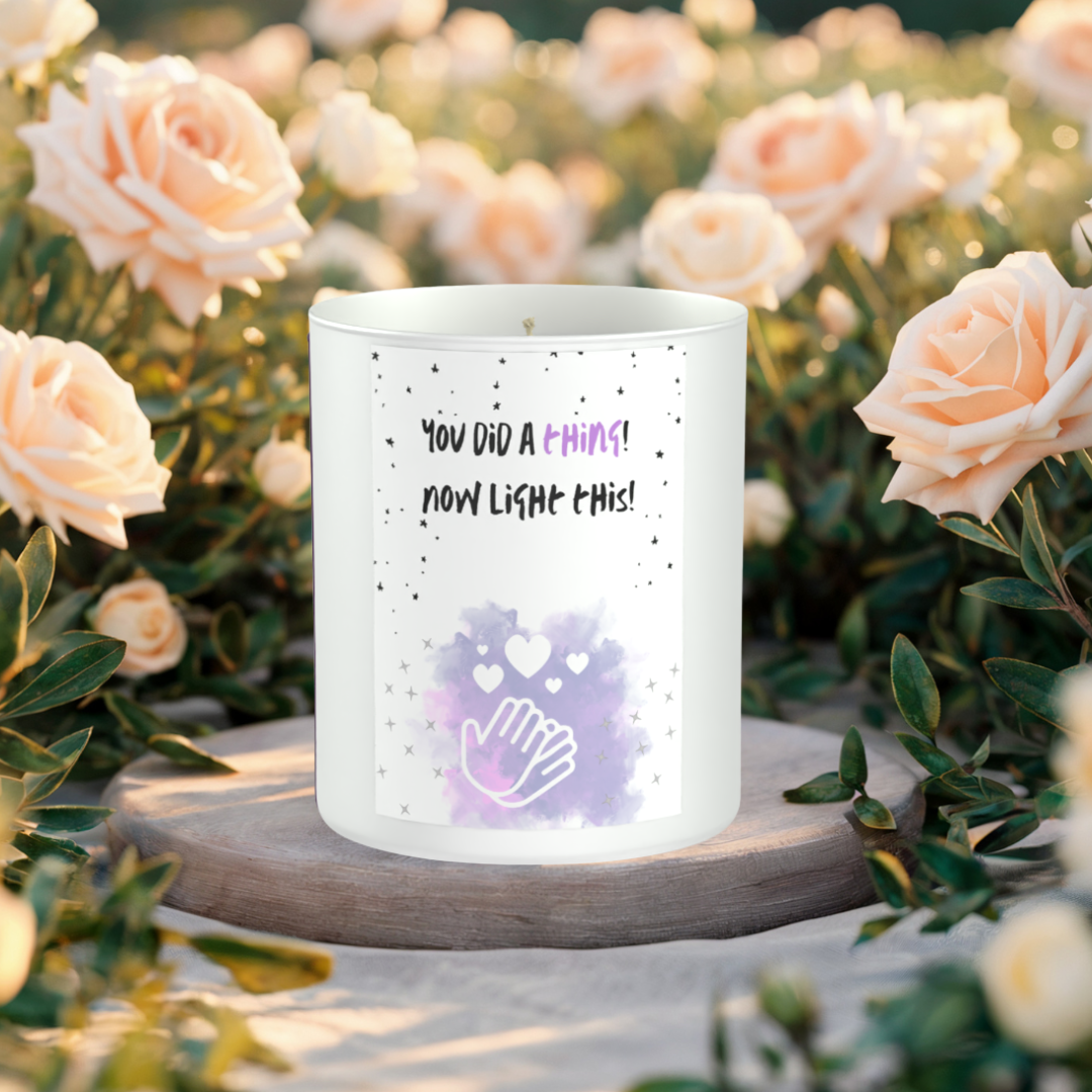 You Did A Thing 200g White candle ‘Sandy Bay'