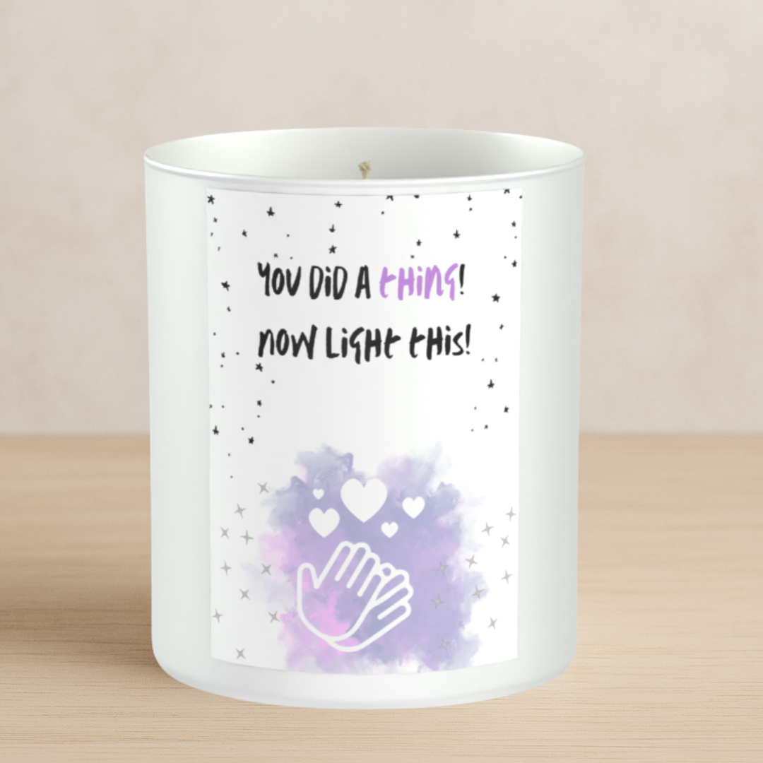 You Did A Thing 200g White candle ‘Sandy Bay'