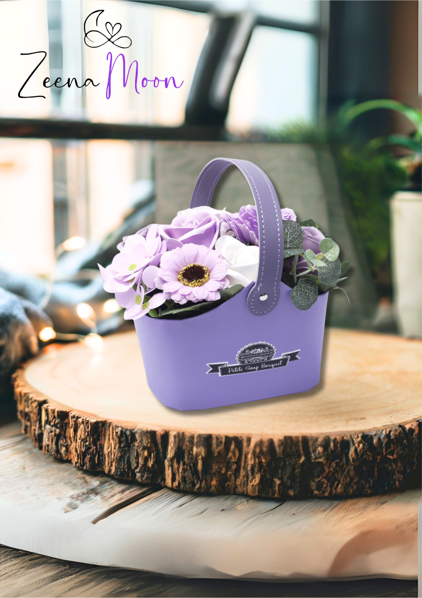 Bouquet Petite Basket - Soft Lavender