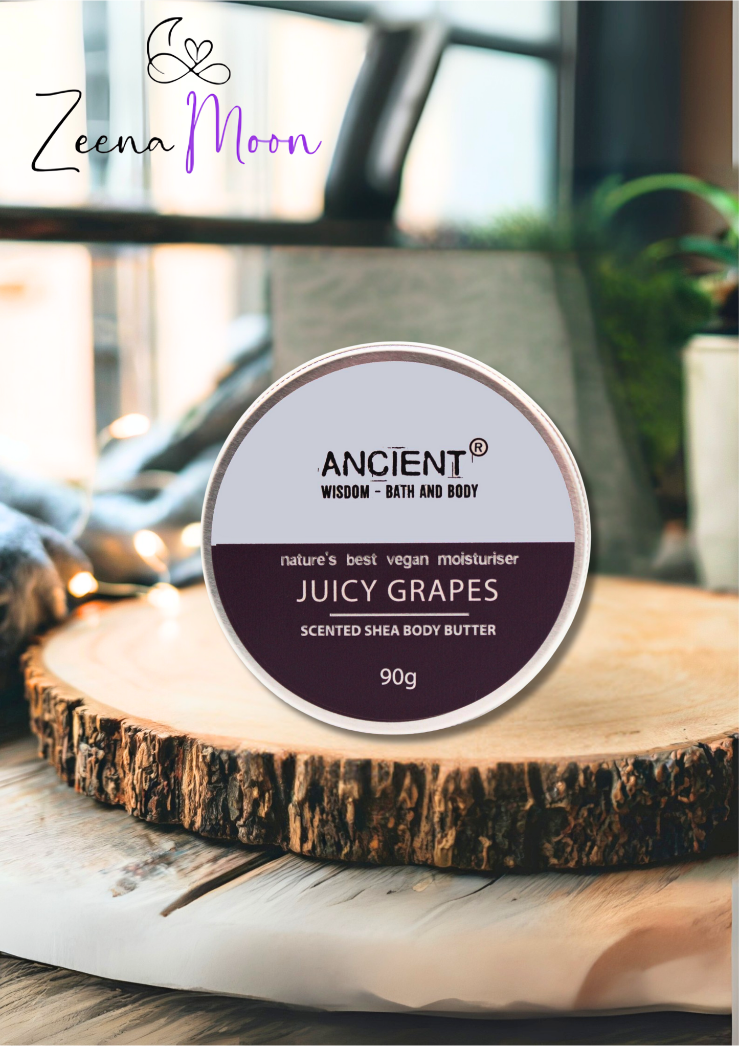 Scented Shea Body Butter 90g - Juicy Grapes