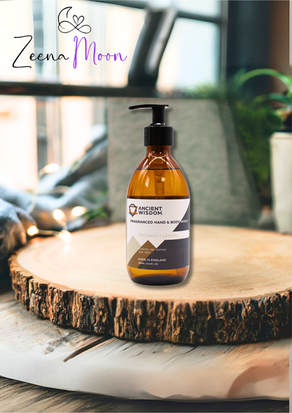 Coconut & lemon Hand & Body Wash  300ml