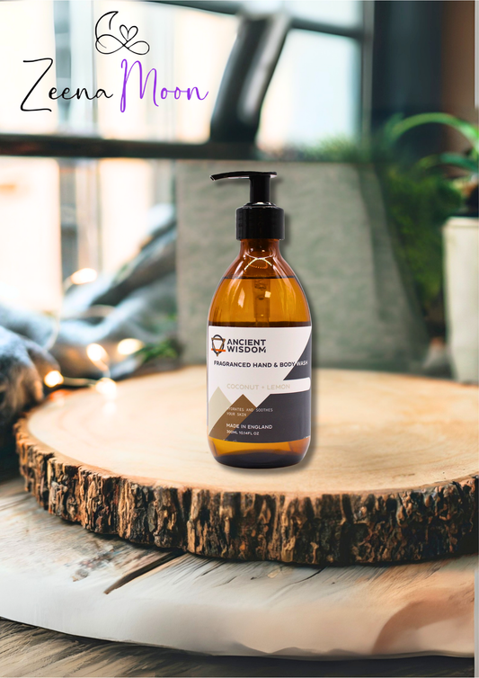 Coconut & lemon Hand & Body Wash  300ml