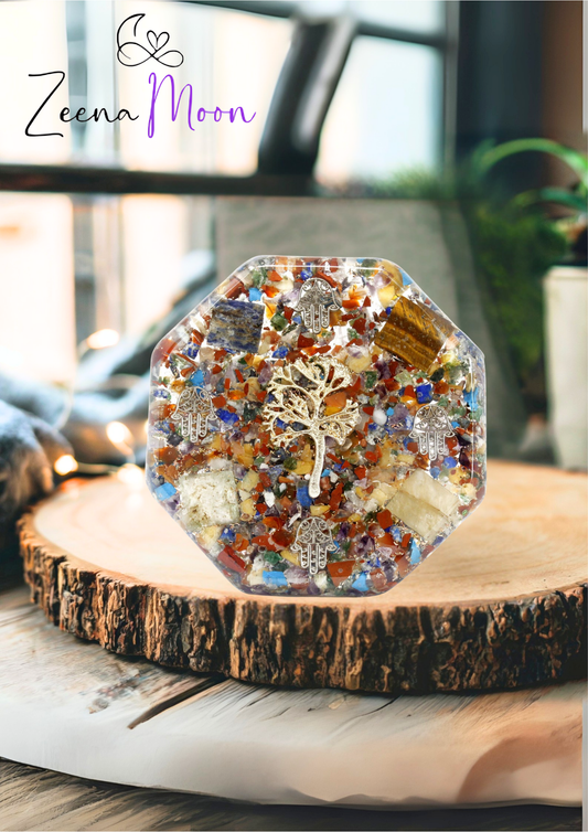 Orgonite Desk Power Packs - Tree of Life - Lrg