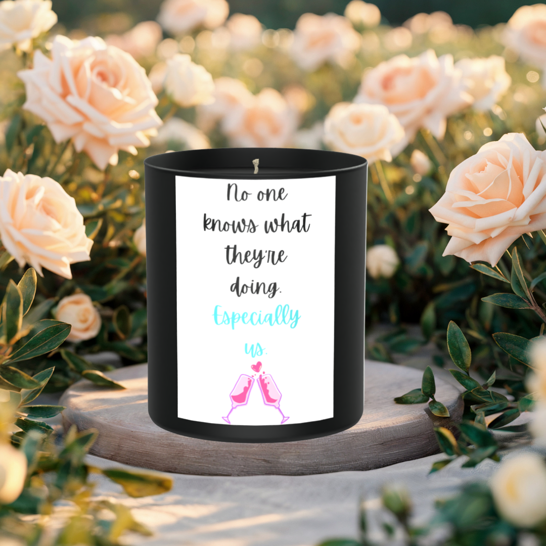 Humour Friendship 200g Black Candle ‘Dark Noir’